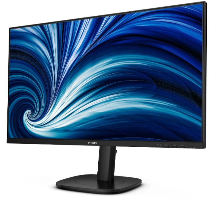 Philips Monitor 27B2U3601 27" QHD IPS 120Hz USB-C Docking Monitor PD90W with Daisy Chain Function Built-in Speaker with Ergo Stand