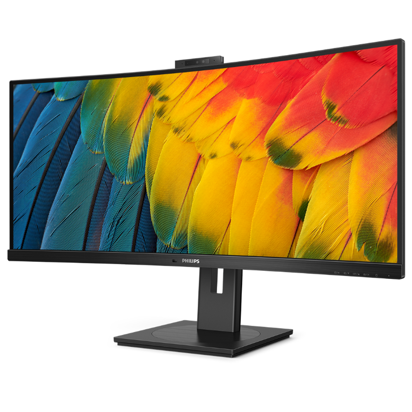 Philips 34B1U5600CH 34” VA WQHD Curved USB-C Docking monitor PD100W with 5MP Webcam
