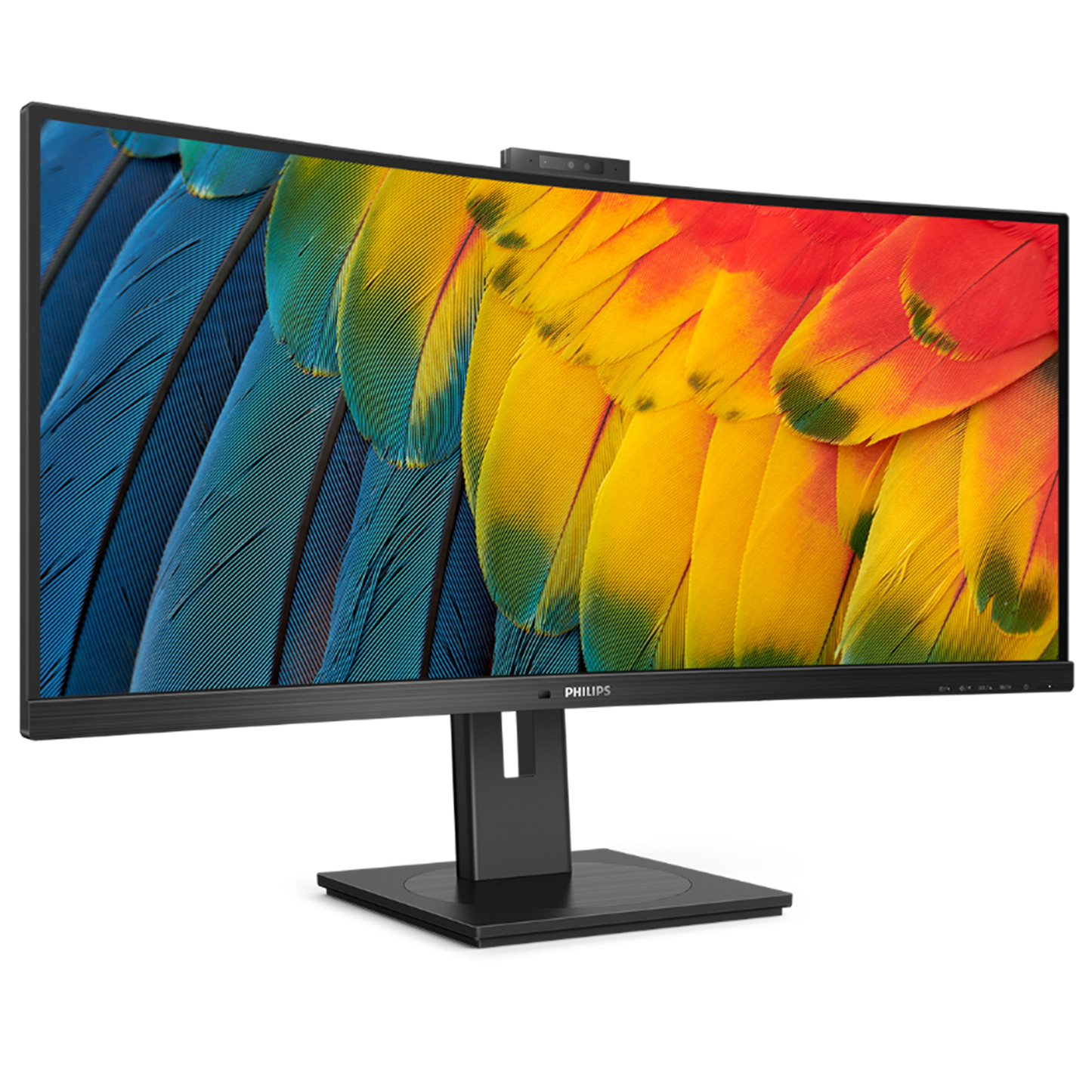 Philips 34B1U5600CH 34” VA WQHD Curved USB-C Docking monitor PD100W with 5MP Webcam