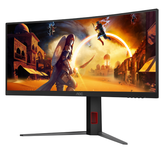 AOC CU34G4 34" WQHD VA 0.5ms 180Hz Adaptive-Sync Height Adjustable Gaming Monitor