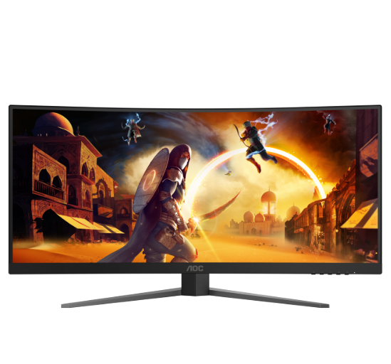 AOC CU34G4 34" WQHD VA 0.5ms 180Hz Adaptive-Sync Height Adjustable Gaming Monitor