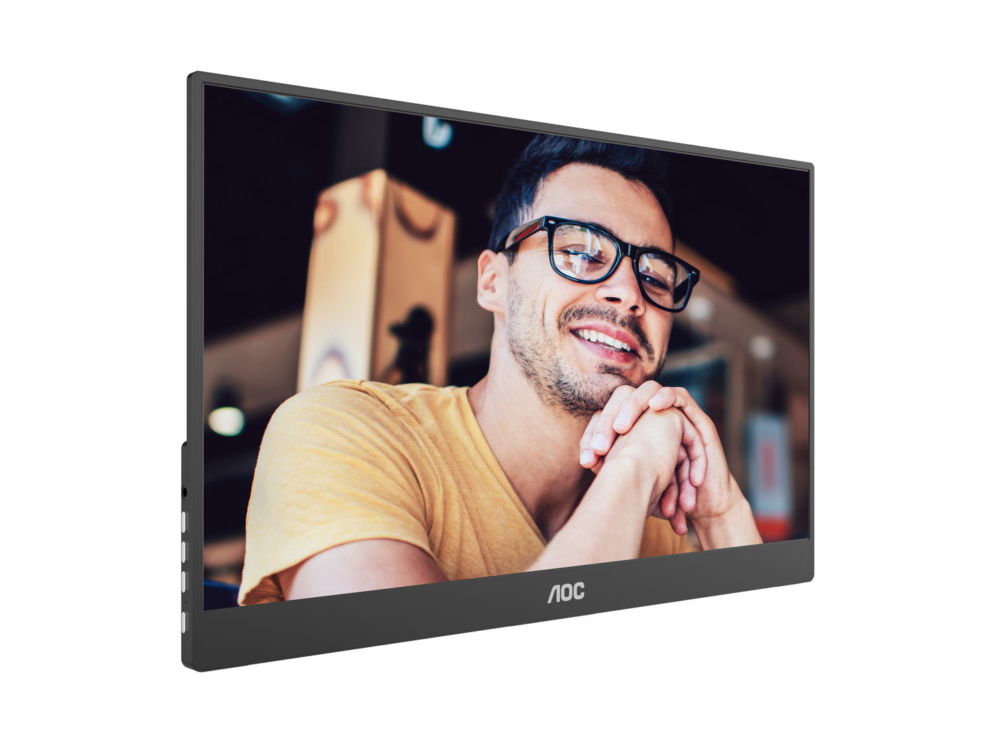 AOC 16T10 15.6" IPS FHD USB-C Portable Monitor