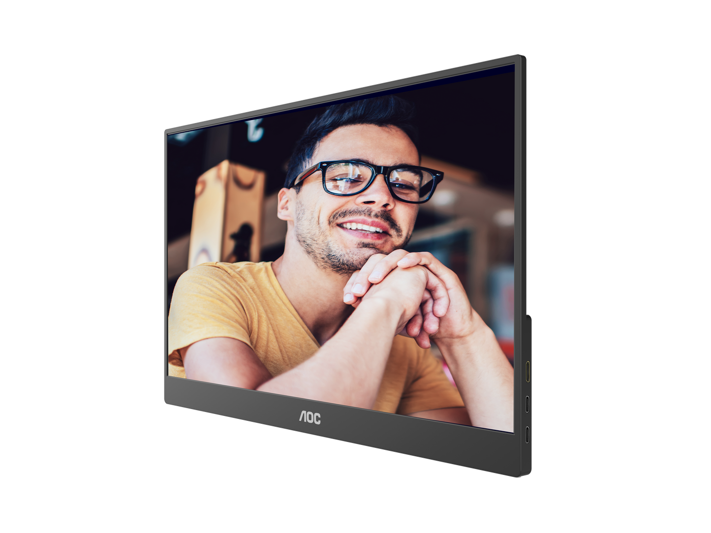 AOC 16T10 15.6" IPS FHD USB-C Portable Monitor