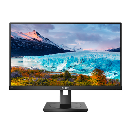 Philips 242S1AE 23.8” IPS FHD 75Hz Height Adjustable Stand with Speaker Monitor