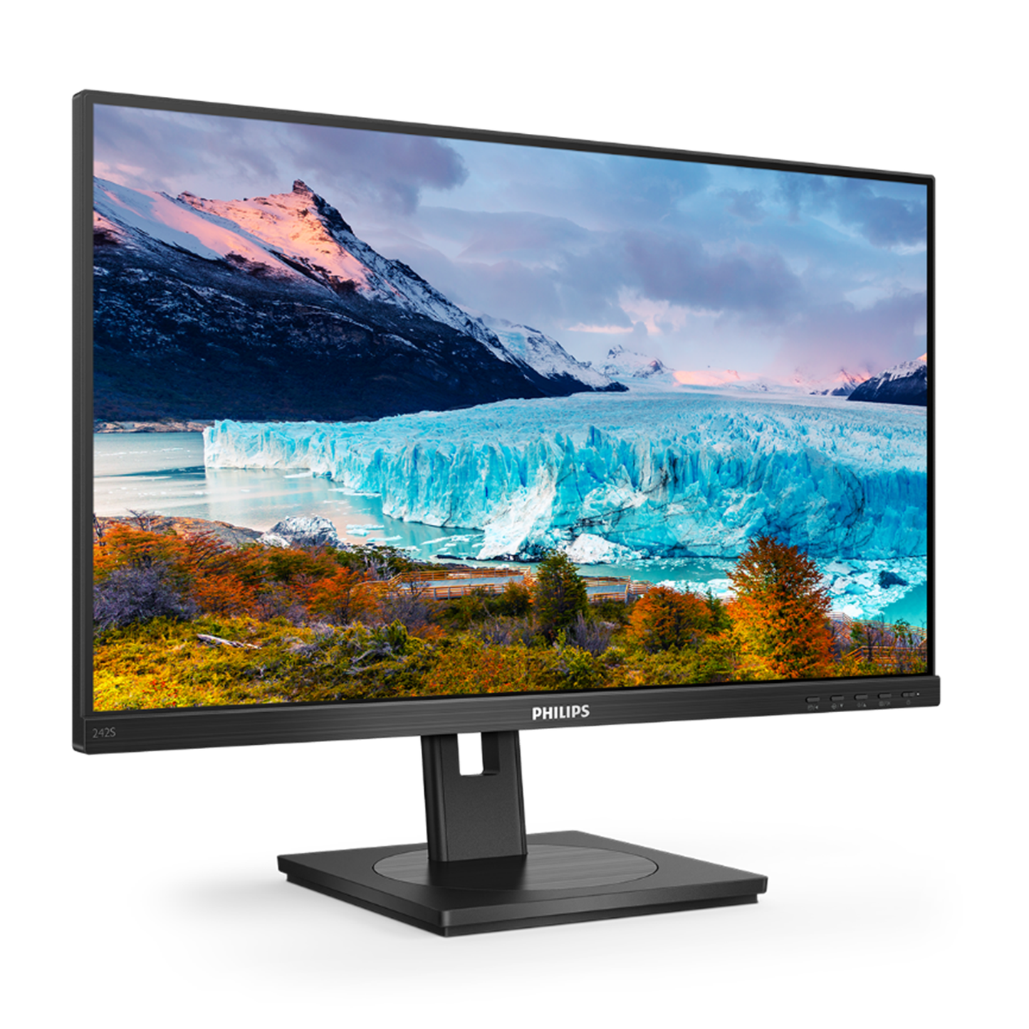 Philips 242S1AE 23.8” IPS FHD 75Hz Height Adjustable Stand with Speaker Monitor