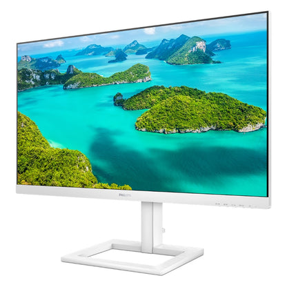 Philips 243E1EW 23.8” IPS FHD USB-C PD15W White Monitor