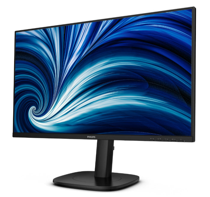 Philips 24B2U3301 23.8” IPS FHD USB-C Docking Monitor PD90W with Built-in Speaker and Ergo Stand