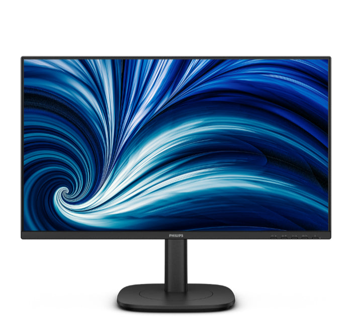Philips 24B2U3601 23.8” IPS QHD USB-C Docking Monitor PD90W with Built-in Speaker and Ergo Stand