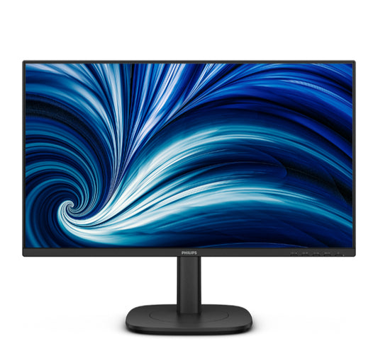 Philips 24B2U3601 23.8” IPS QHD USB-C Docking Monitor PD90W with Built-in Speaker and Ergo Stand