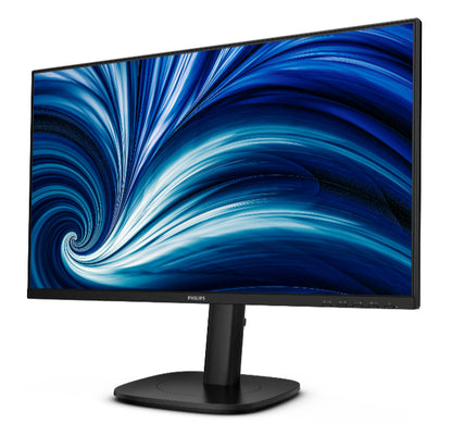 Philips 24B2U3601 23.8” IPS QHD USB-C Docking Monitor PD90W with Built-in Speaker and Ergo Stand