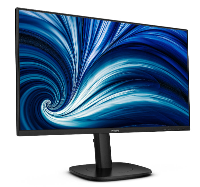 Philips 24B2U3601 23.8” IPS QHD USB-C Docking Monitor PD90W with Built-in Speaker and Ergo Stand