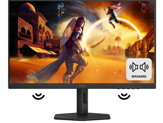 AOC 24G4HX 23.8’’ FHD IPS 0.3MS 200HZ ADAPTIVE-SYNC Height Adjustable Gaming Monitor with Built-in Speaker