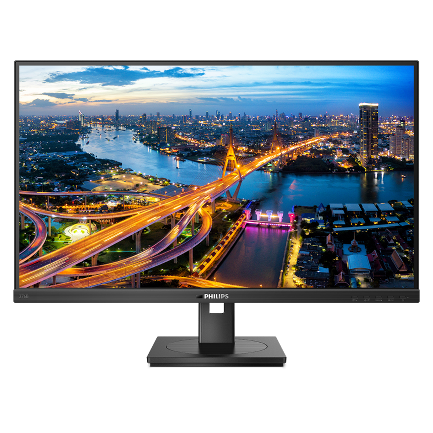 Philips 276B1 27” IPS QHD USB-C PD90W RJ45 Daisy Chain Height Adjustable Monitor