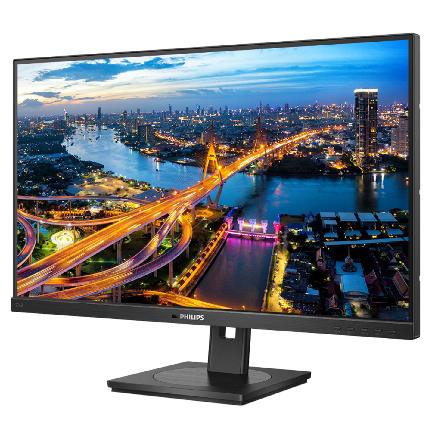 Philips 276B1 27” IPS QHD USB-C PD90W RJ45 Daisy Chain Height Adjustable Monitor