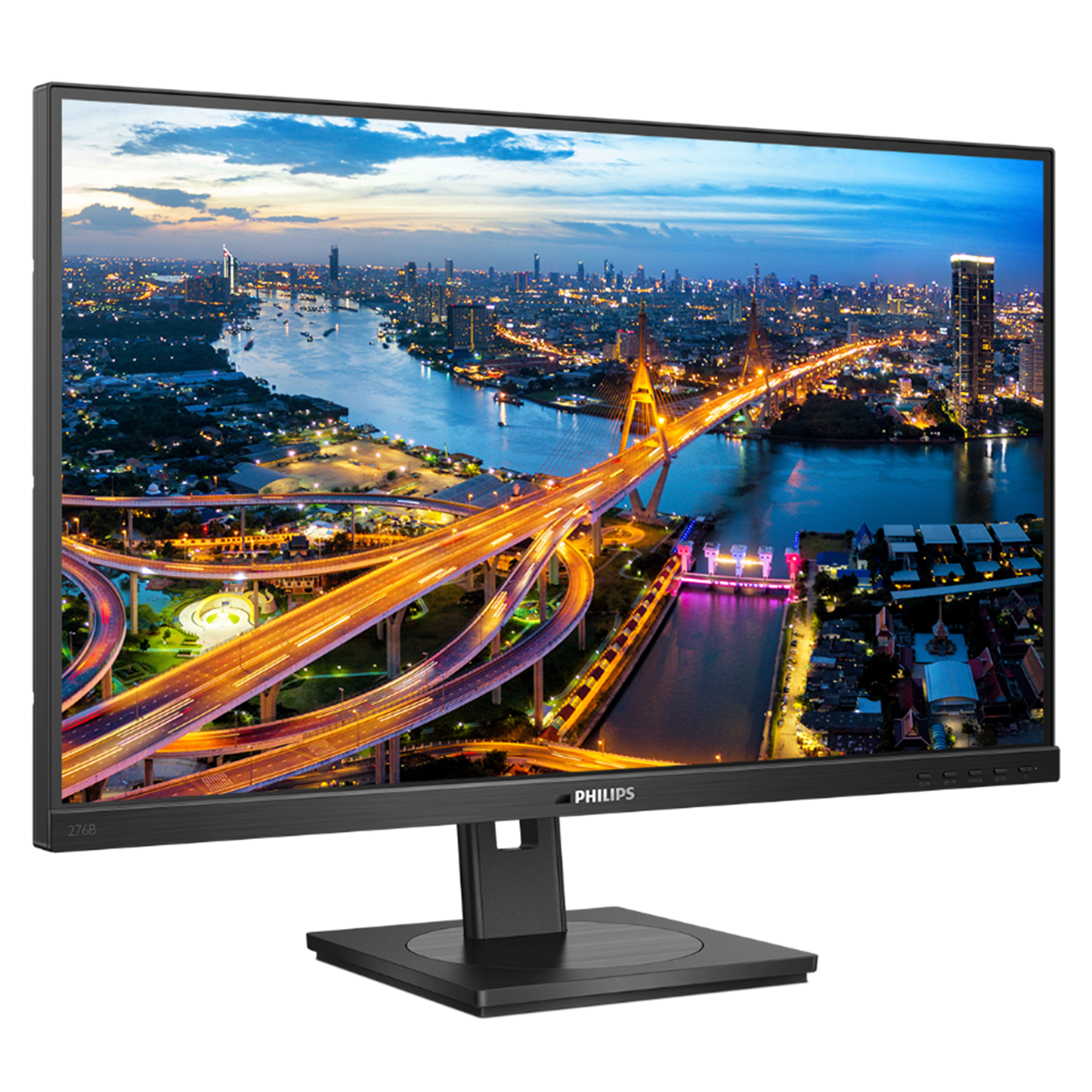 Philips 276B1 27” IPS QHD USB-C PD90W RJ45 Daisy Chain Height Adjustable Monitor