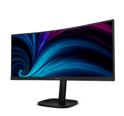 Philips 34B2U3600C 34” VA WQHD Curved USB-C Docking monitor PD90W KVM with Built-in Speaker