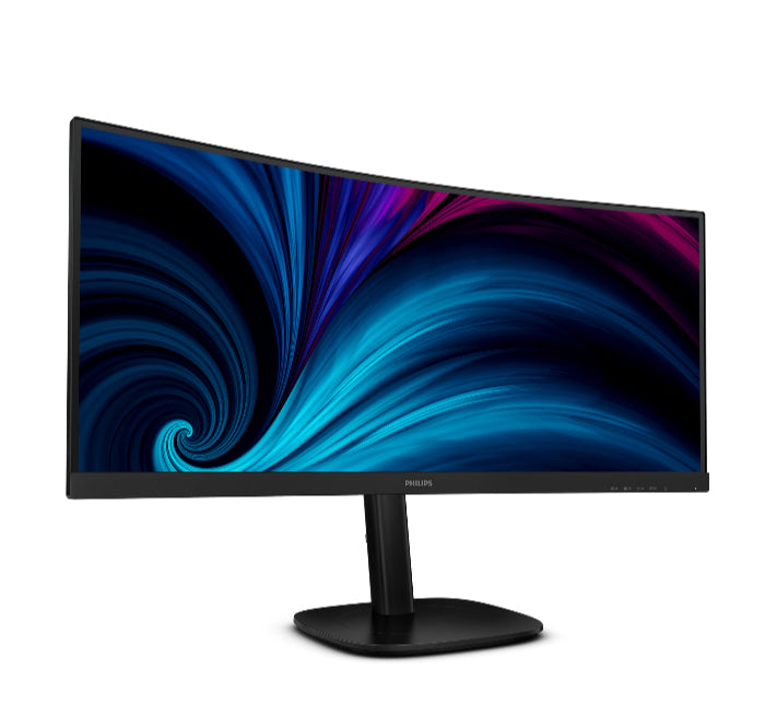 Philips 34B2U3600C 34” VA WQHD Curved USB-C Docking monitor PD90W KVM with Built-in Speaker