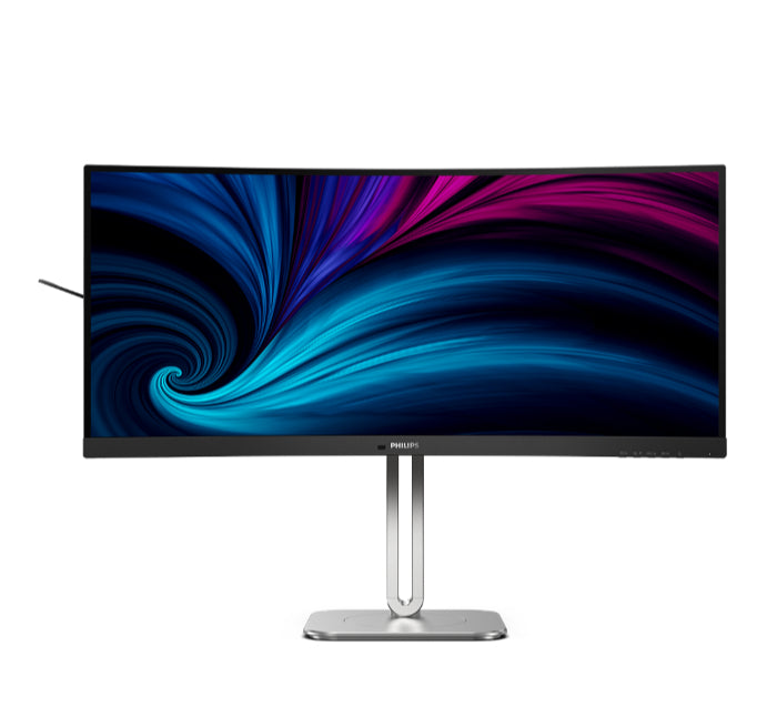 Philips 34B2U5900C 34" Curved VA 5120 x 2160 (WUHD) Dual Frame Mode USB-C (PD 140W) Docking Monitor