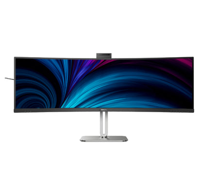 Philips 49B2U5900CH 49” VA 5120 x 1440 1800R Curved USB-C Docking monitor PD100W KVM with Built-in Speaker