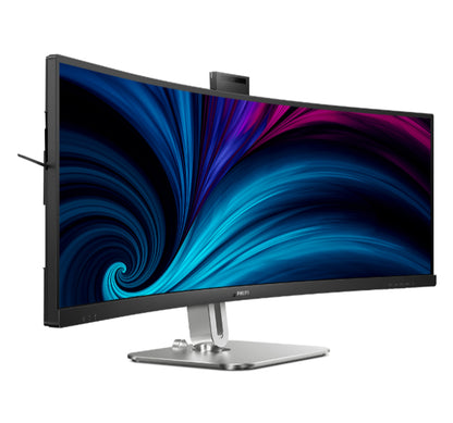 Philips 49B2U5900CH 49” VA 5120 x 1440 1800R Curved USB-C Docking monitor PD100W KVM with Built-in Speaker