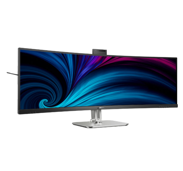 Philips 49B2U5900CH 49” VA 5120 x 1440 1800R Curved USB-C Docking monitor PD100W KVM with Built-in Speaker