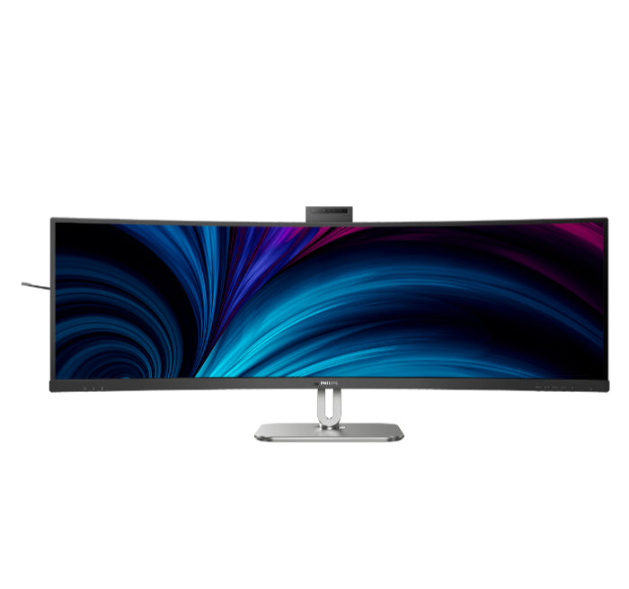 Philips 49B2U5900CH 49” VA 5120 x 1440 1800R Curved USB-C Docking monitor PD100W KVM with Built-in Speaker