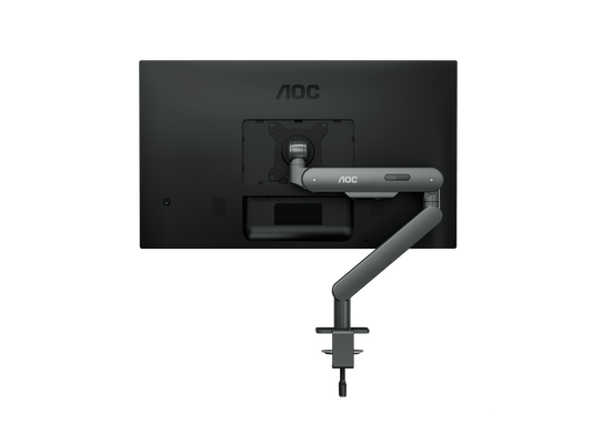 AOC AM400G C-Clamp and Grommet Desk-Mount Single Monitor Arm - for monitors 17"-34" and weight 2 to 9kg
