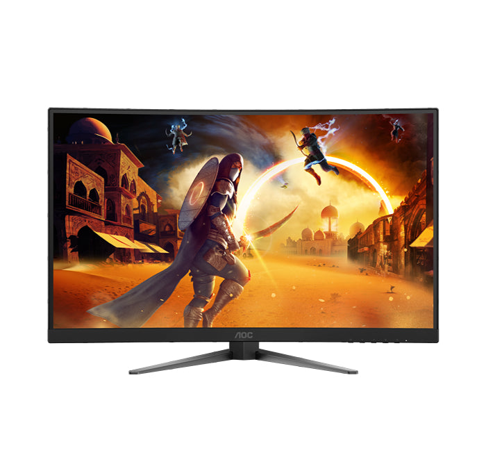 AOC CQ27G4S 27" FAST VA Curved 1500R QHD @ 320Hz | HD @ 400Hz 0.3ms MPRT HDR400 Adaptive-Sync Gaming Monitor