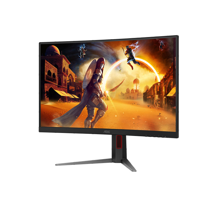 AOC CQ27G4S 27" FAST VA Curved 1500R QHD @ 320Hz | HD @ 400Hz 0.3ms MPRT HDR400 Adaptive-Sync Gaming Monitor