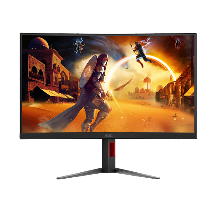 AOC CQ27G4S 27" FAST VA Curved 1500R QHD @ 320Hz | HD @ 400Hz 0.3ms MPRT HDR400 Adaptive-Sync Gaming Monitor