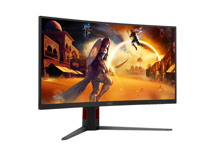 AOC CQ32G4 31.5" VA Curved 1500R QHD 180Hz 0.5ms AdaptiveSync Gaming Monitor