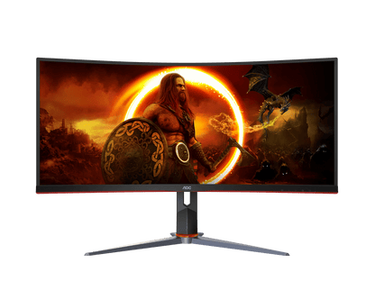 AOC CU34G2XP 34" VA Curved 1500R WQHD 180Hz 1ms Adaptive-Sync Gaming Monitor