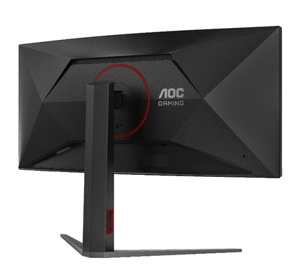 AOC CU34G4Z 34" CURVED 1500R WQHD Fast VA 0.3ms 240Hz Adaptive-Sync Height Adjustable Gaming Monitor