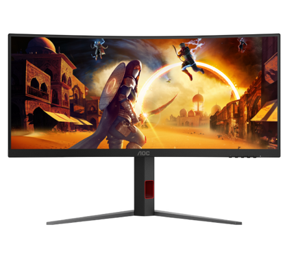 AOC CU34G4 34" WQHD VA 0.5ms 180Hz Adaptive-Sync Height Adjustable Gaming Monitor