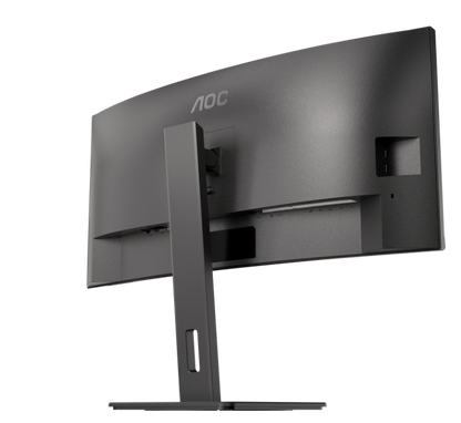 AOC CU34P3CV 34" WQHD IPS USB-C PD65W Docking Monitor with Built-in KVM