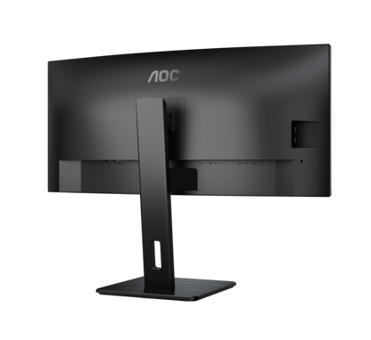 AOC CU34P3CV 34" WQHD IPS USB-C PD65W Docking Monitor with Built-in KVM