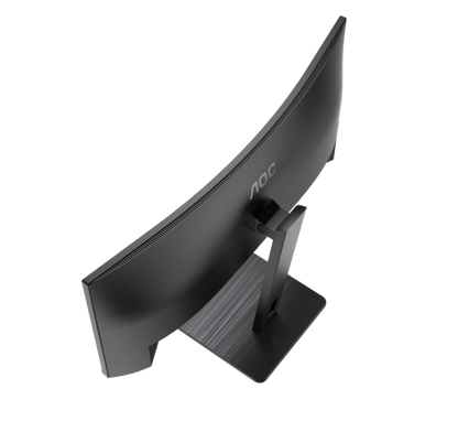 AOC CU34P3CV 34" WQHD IPS USB-C PD65W Docking Monitor with Built-in KVM
