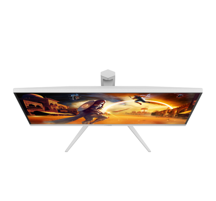 AOC Q27G4/WS (White) 27" QHD FAST IPS 200Hz 0.3ms HDR400 ADAPTIVE-SYNC Height Adjustable Gaming Monitor
