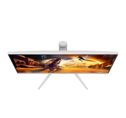 AOC Q27G4/WS (White) 27" QHD FAST IPS 200Hz 0.3ms HDR400 ADAPTIVE-SYNC Height Adjustable Gaming Monitor