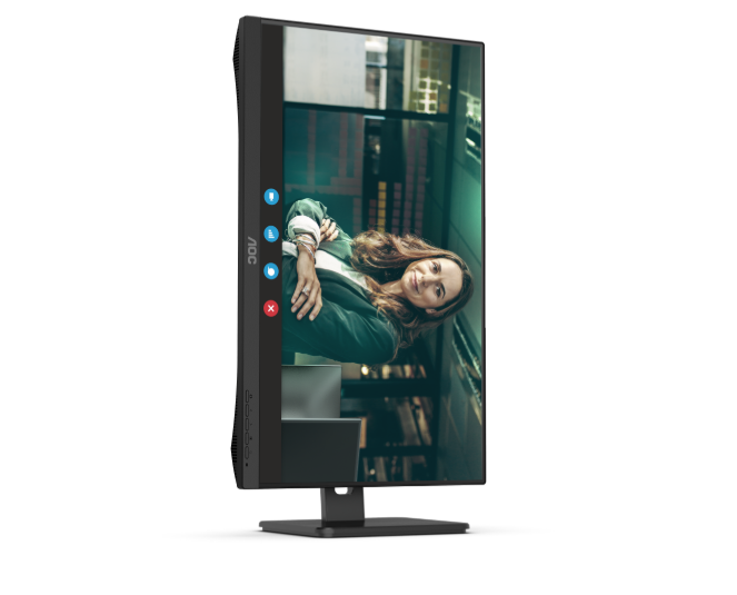 AOC Q27P3CV 27" QHD IPS USB-C PD65W Docking Monitor with Daisy Chain Function