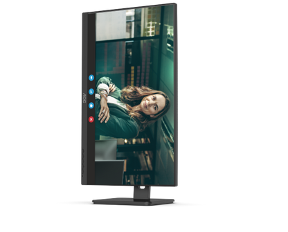 AOC Q27P3CV 27" QHD IPS USB-C PD65W Docking Monitor with Daisy Chain Function