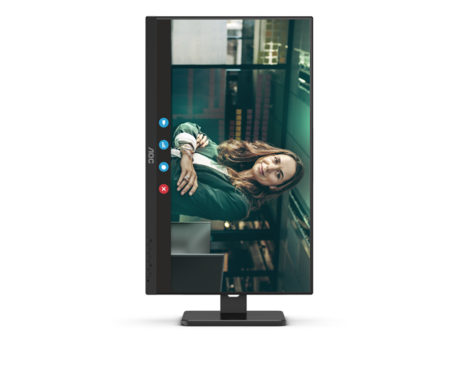 AOC Q27P3CV 27" QHD IPS USB-C PD65W Docking Monitor with Daisy Chain Function