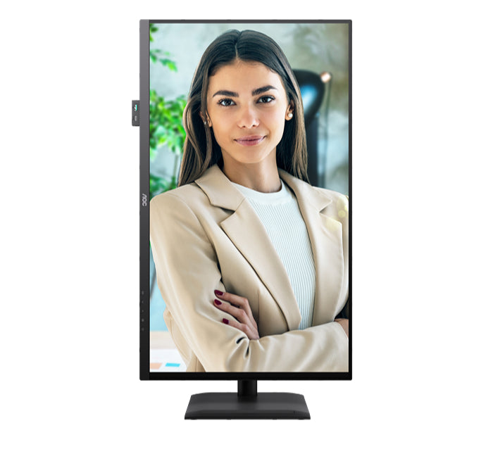 AOC U32P4C 32" IPS QHD 60Hz USB-C PD96W & PD15W USB Hub Ergo Stand with Built-in Speaker