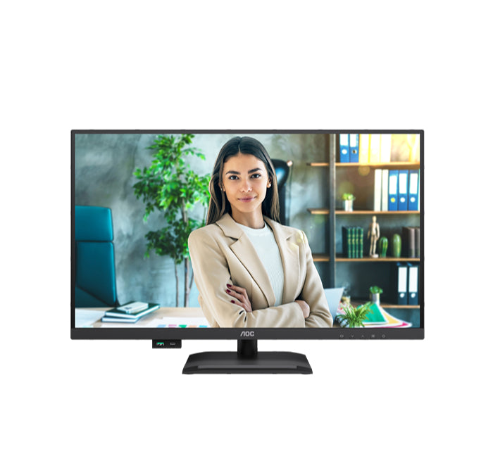 AOC U27P4C 27" IPS UHD 60Hz USB-C PD96W & PD15W USB Hub Ergo Stand with Built-in Speaker