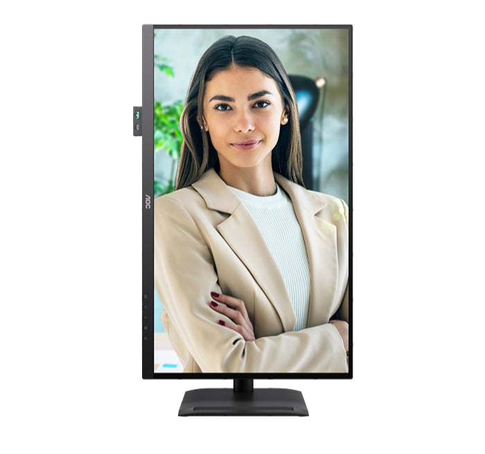 AOC U27P4C 27" IPS UHD 60Hz USB-C PD96W & PD15W USB Hub Ergo Stand with Built-in Speaker