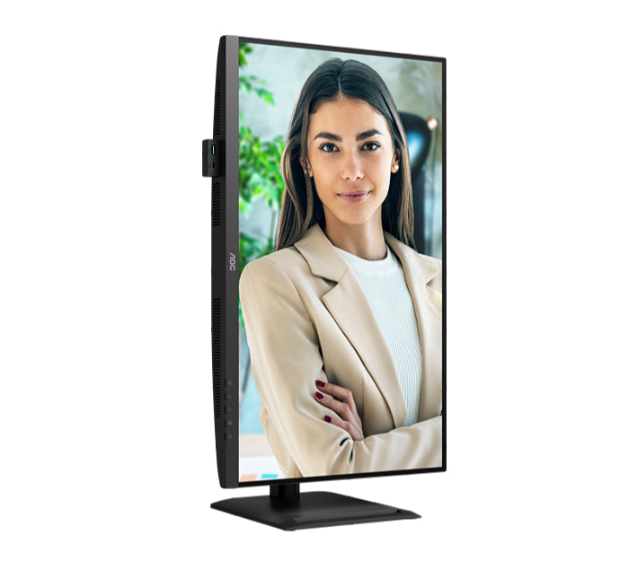 AOC U27P4C 27" IPS UHD 60Hz USB-C PD96W & PD15W USB Hub Ergo Stand with Built-in Speaker