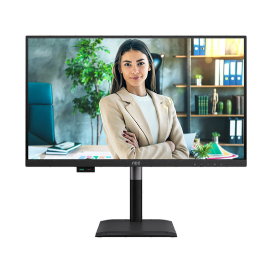 AOC U27P4C 27" IPS UHD 60Hz USB-C PD96W & PD15W USB Hub Ergo Stand with Built-in Speaker